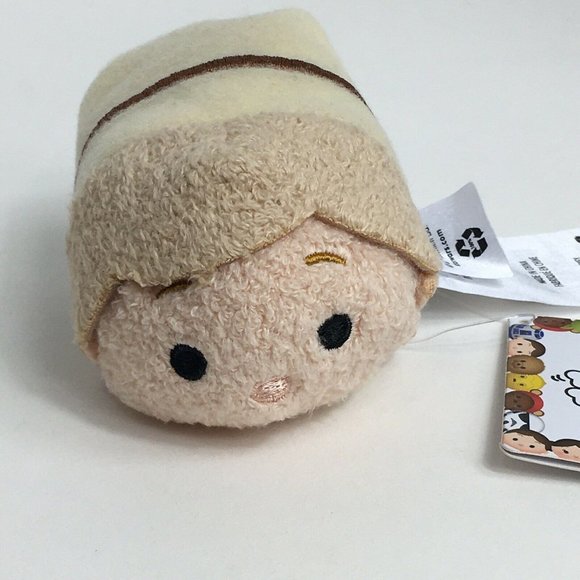 Disney Star Wars Tsum Tsum Mini Plush 3.5" Lot Of 5 Luke Skywalker Han Solo Yoda - Picture 3 of 12